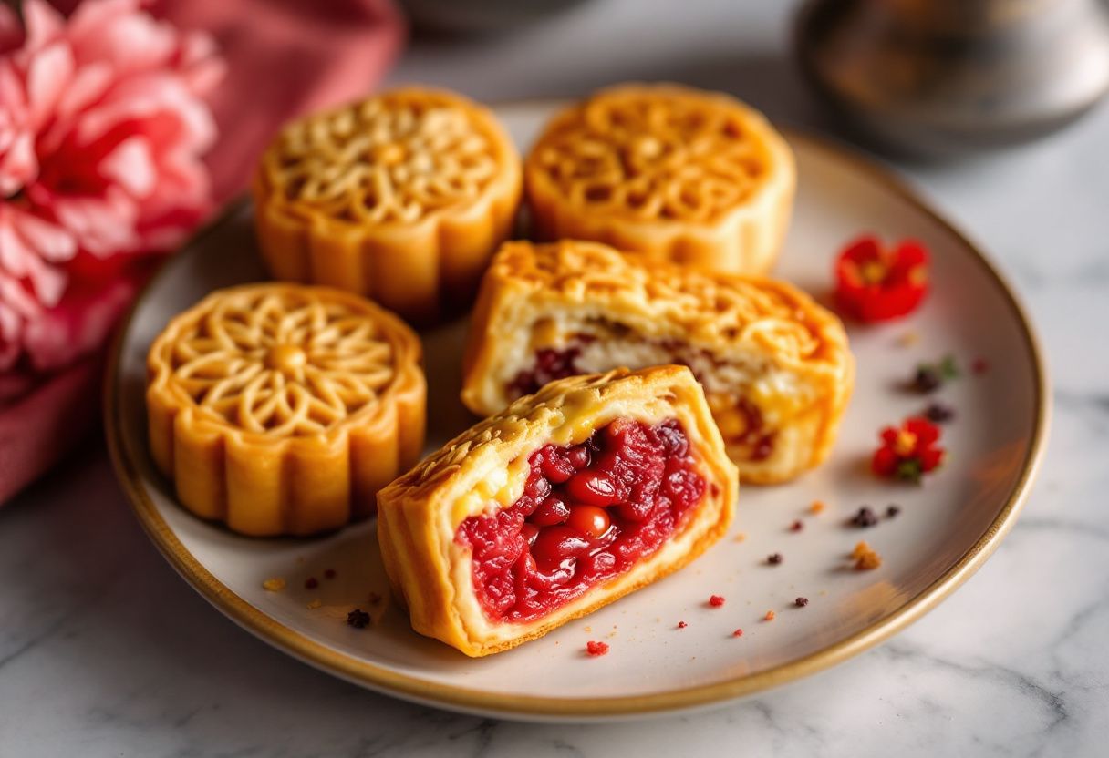 Jiangsu Rum Mooncakes