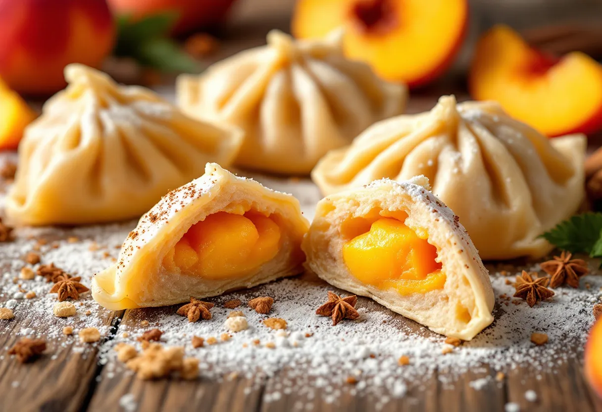 Jinhua Peach Dumplings recipe image