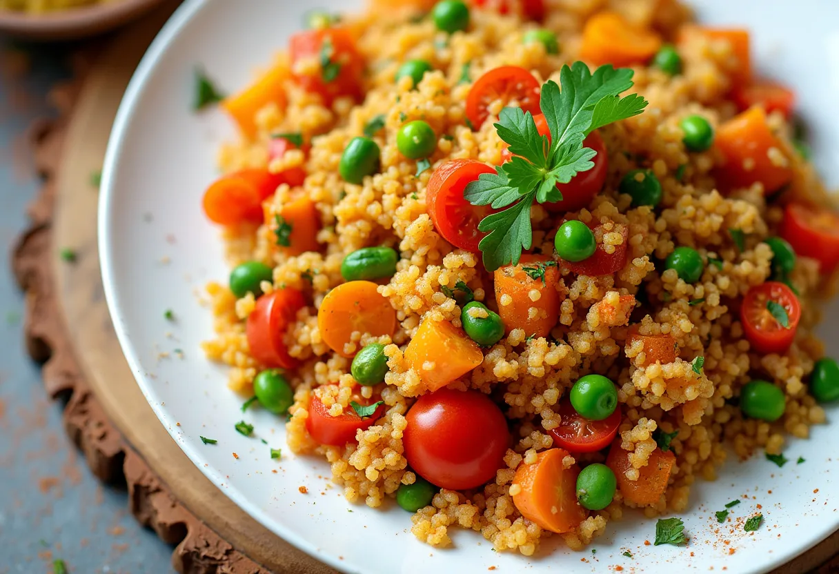 Jollof Couscous Supreme recipe image