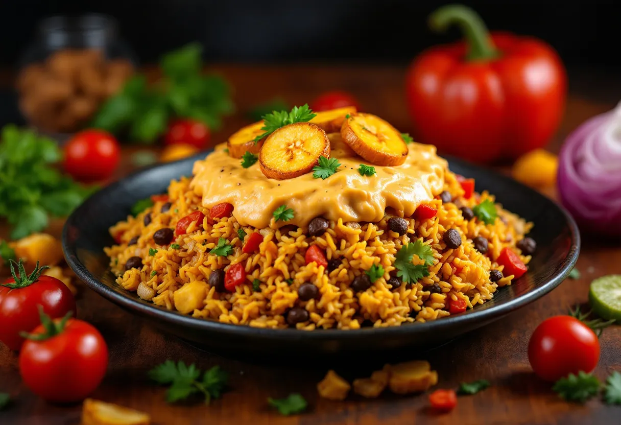 Jollof Moin-Moin recipe image