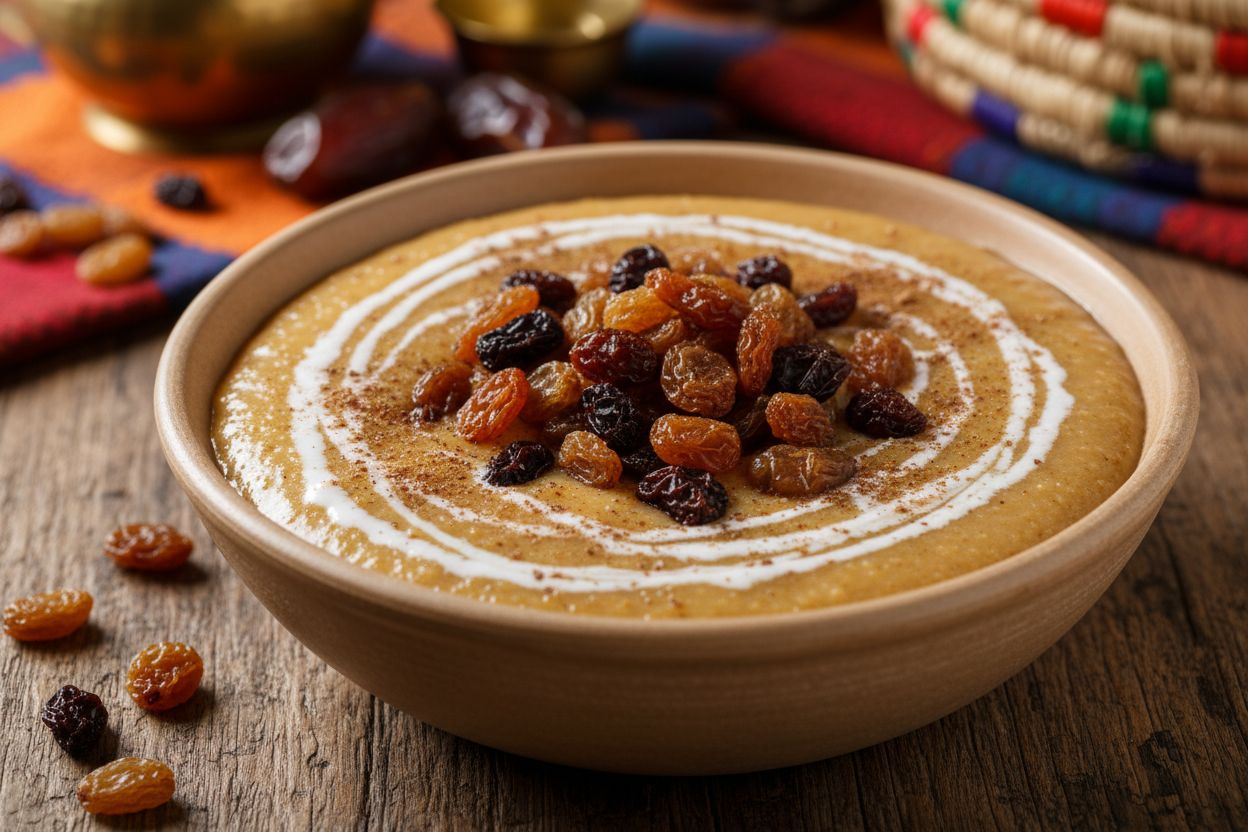 Juba Sorghum Pudding