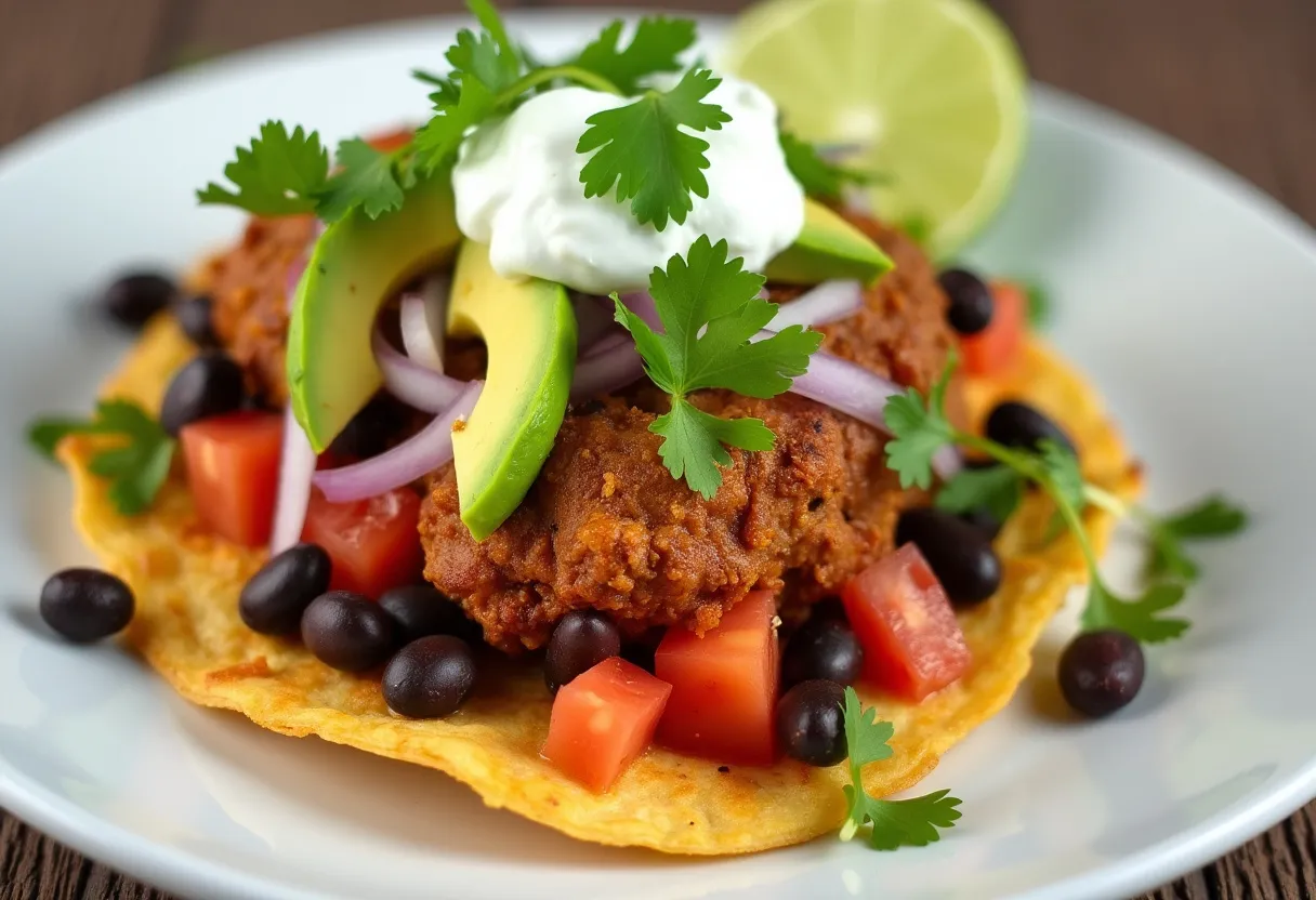 Juba Spice Tostada recipe image