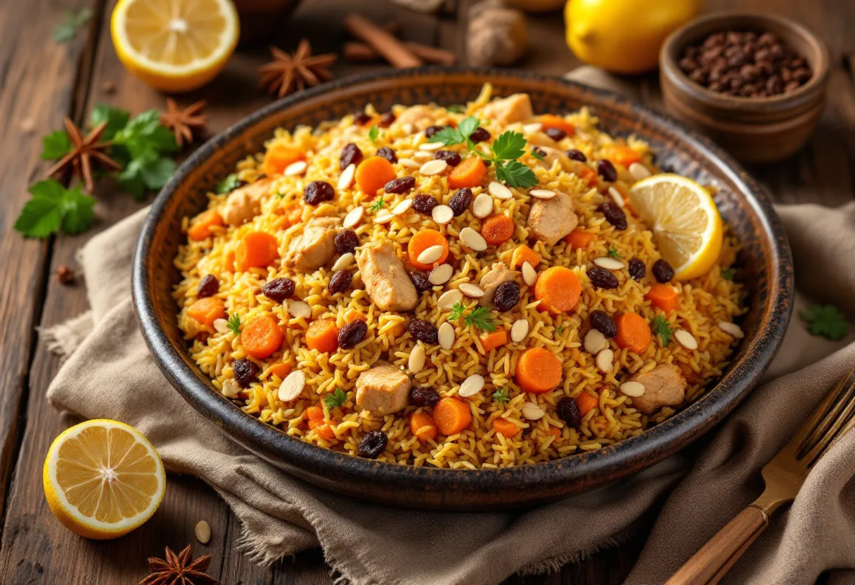 Kabsa Pilaf recipe image
