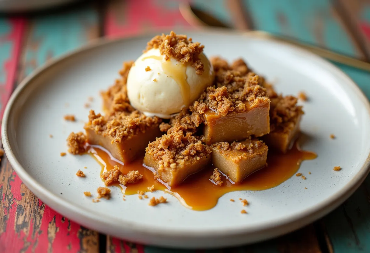 Kangaroo Caramel Crumble recipe image