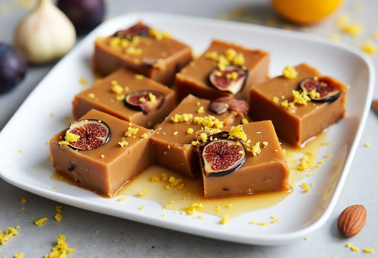 Kangaroo Fig Nougat Squares recipe image