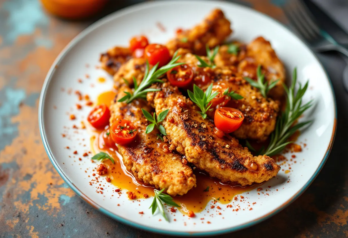Kangaroo Tenders with Bush Tomato Relish recipe image