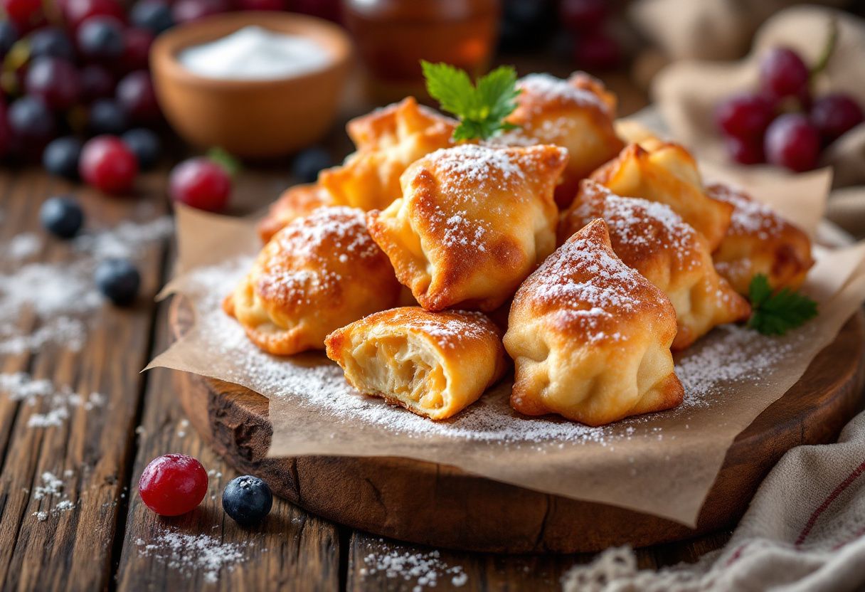 Kavak Şarap Üzümlü Pişi