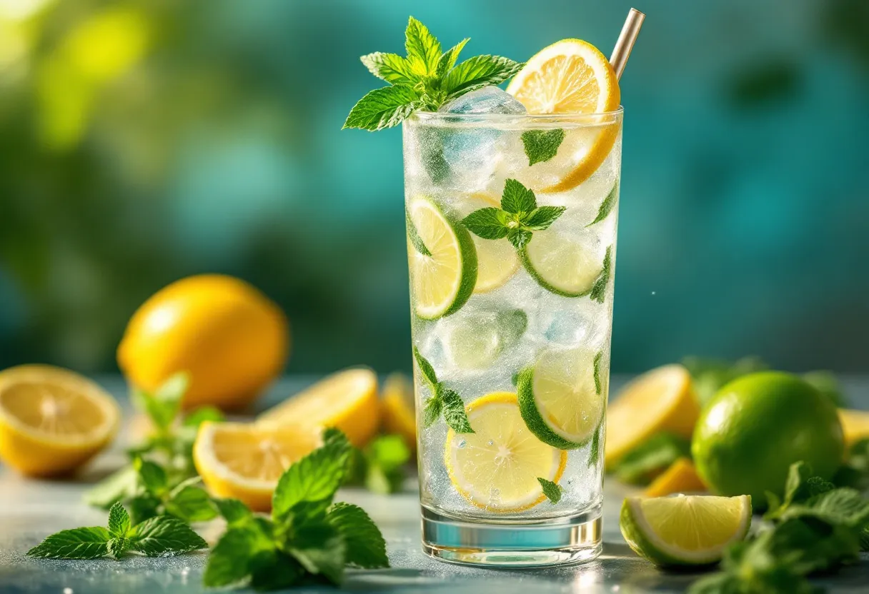 Kazan Mint Cooler recipe image