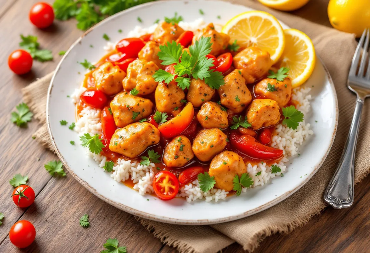 Kazan Soslu Tavuk recipe image