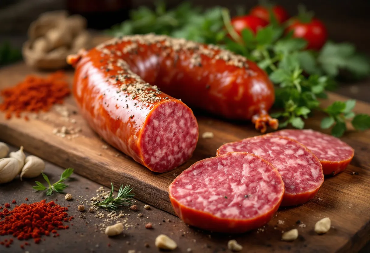 Kazili Kolbasa recipe image