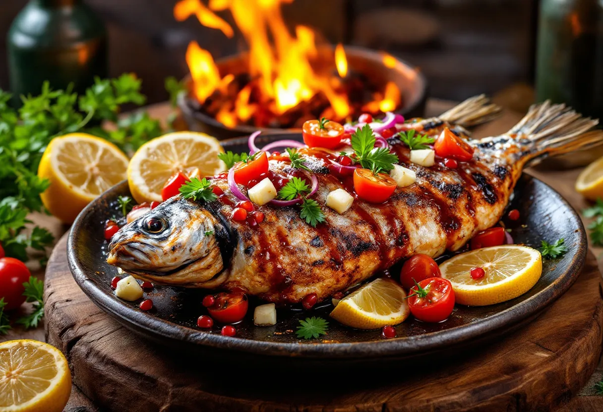 Kebab Masgouf recipe image