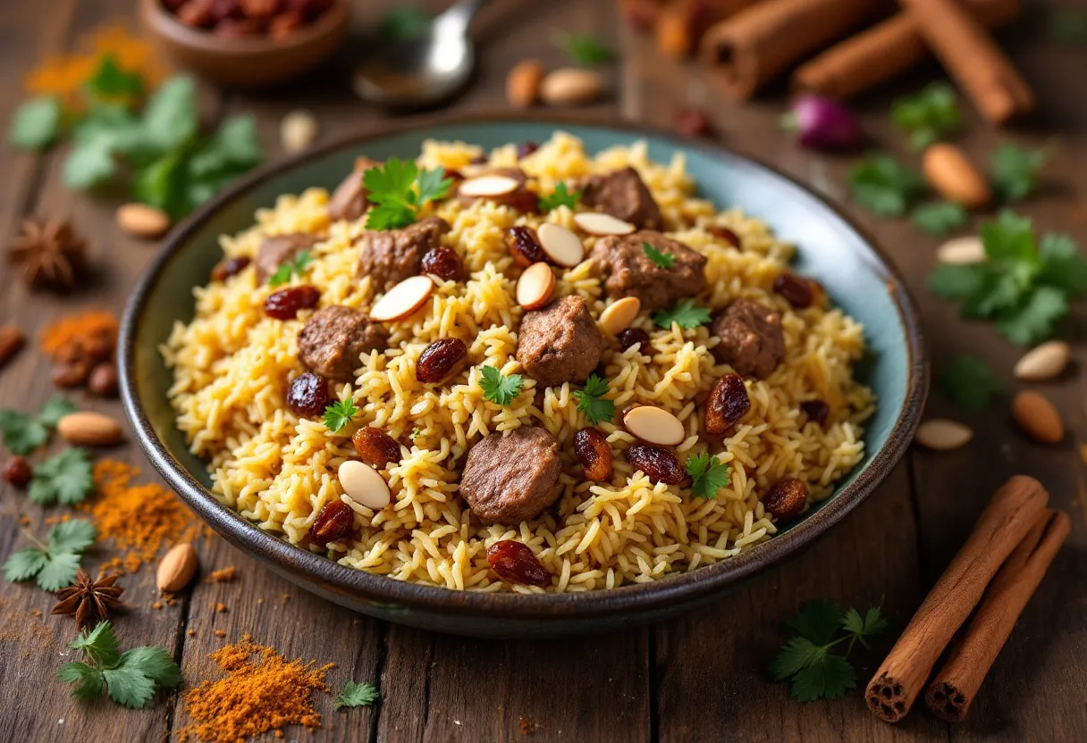 Kebuli Pillah recipe image