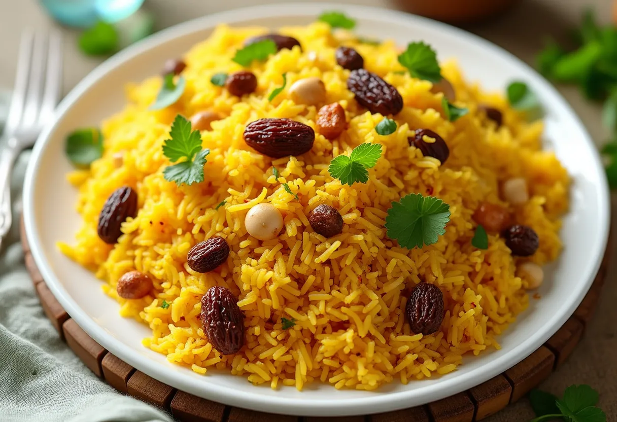 Kesari Usul Pilav recipe image