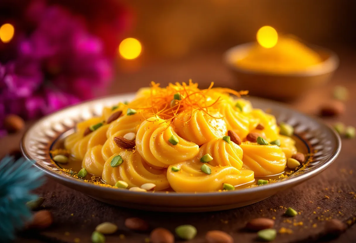 Keshari Kalakand  recipe image