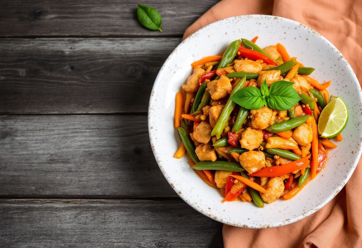 Khao Pad Prik Khing recipe image