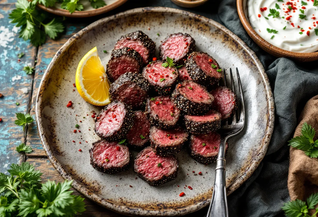 Khashkhash Beef Medallions