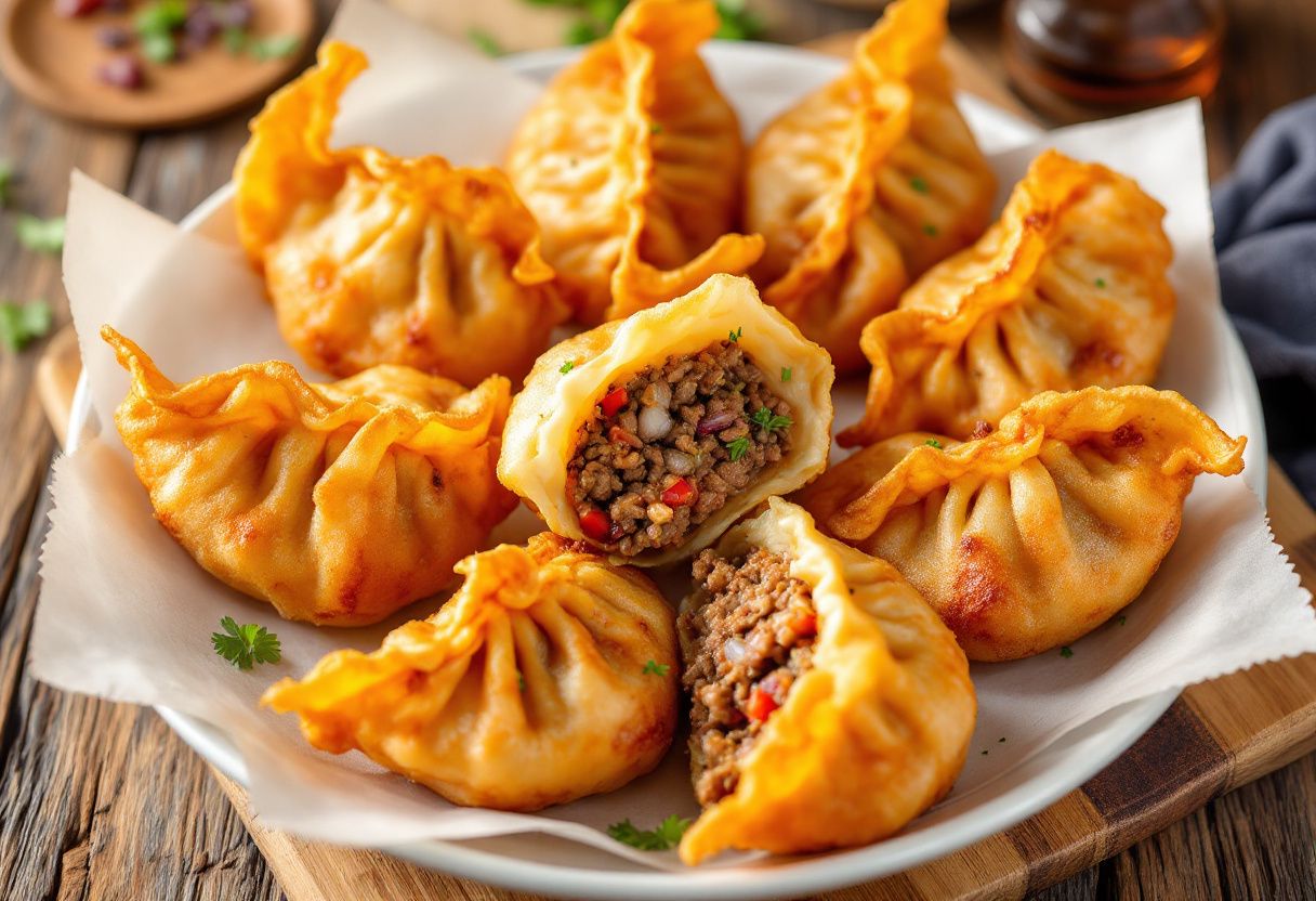 Khuurshuur Dumplings