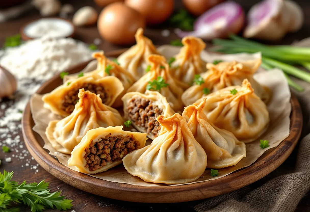 Khuushuur Khangai recipe image