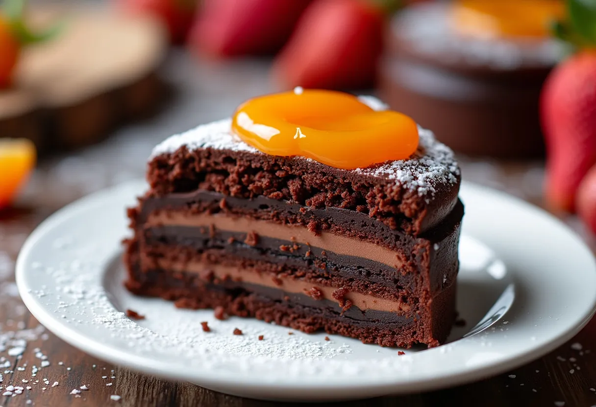 Kirschtee Sachertorte recipe image