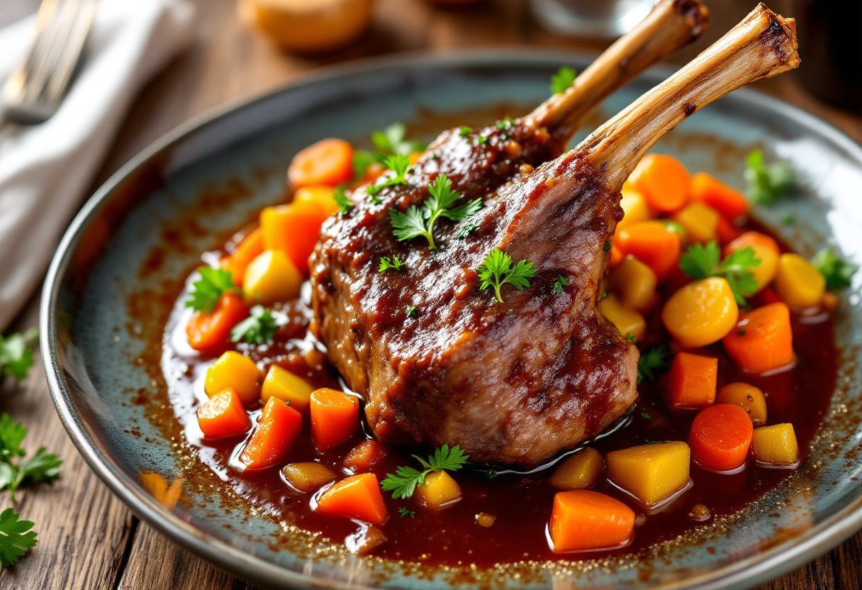 Kiwiana Lamb Shank recipe image