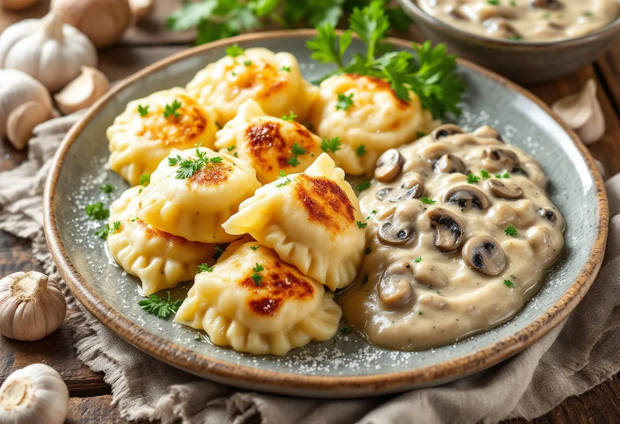 Knoblauchknödel recipe image