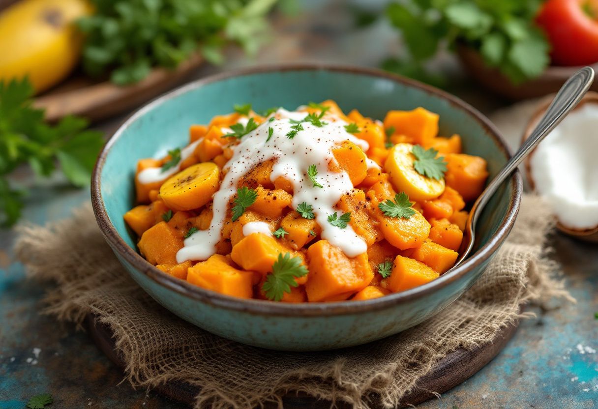 Kòkpòm Mash recipe image