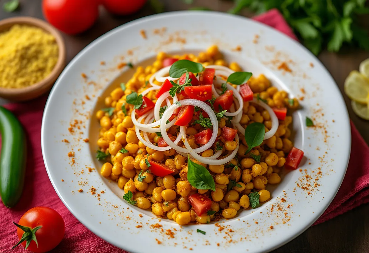 Kolhapuri Misal recipe image