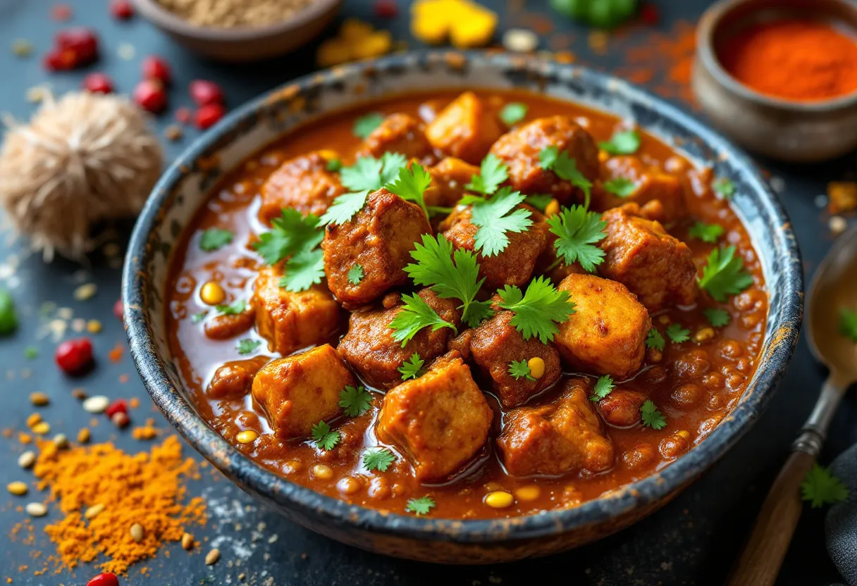 Kolhapuri Tambda Rassa recipe image