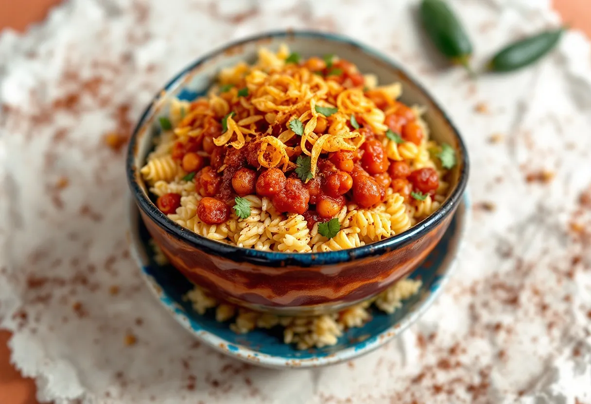 Koshary Harmony recipe image