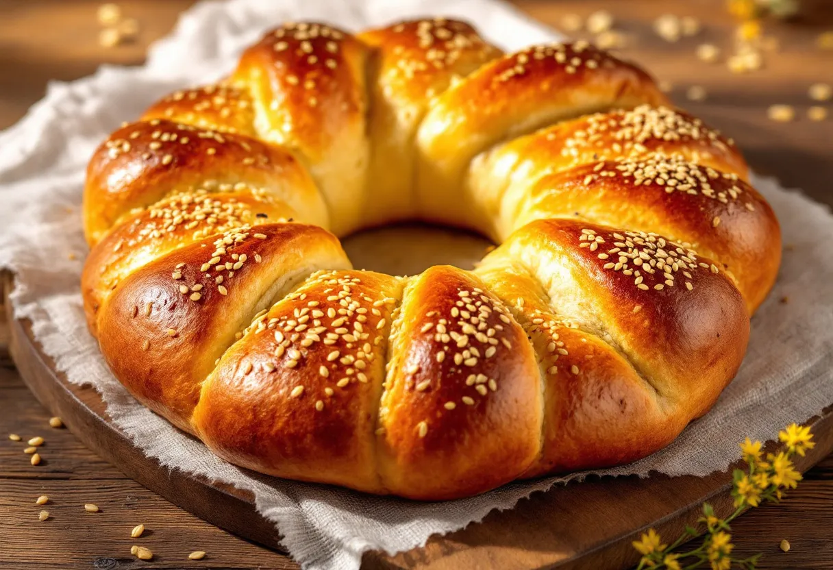 Koulouri Kritharokoulouki recipe image