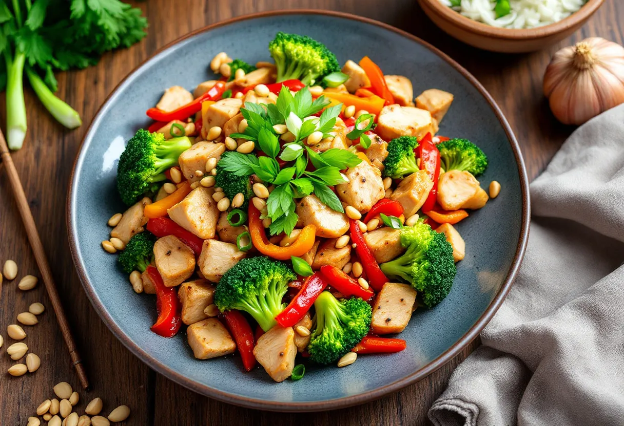 Kuding Tea Stir-Fry recipe image
