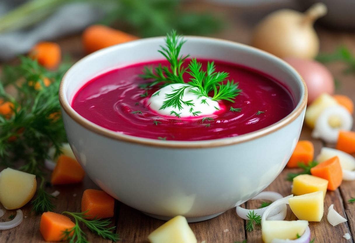 Kvass Borscht recipe image