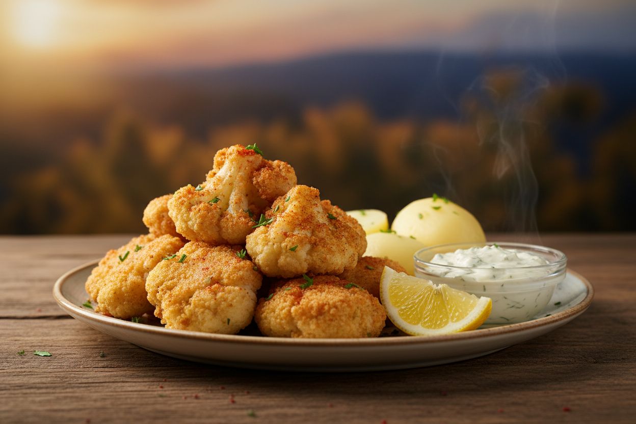 Květák v těstíčku recipe image