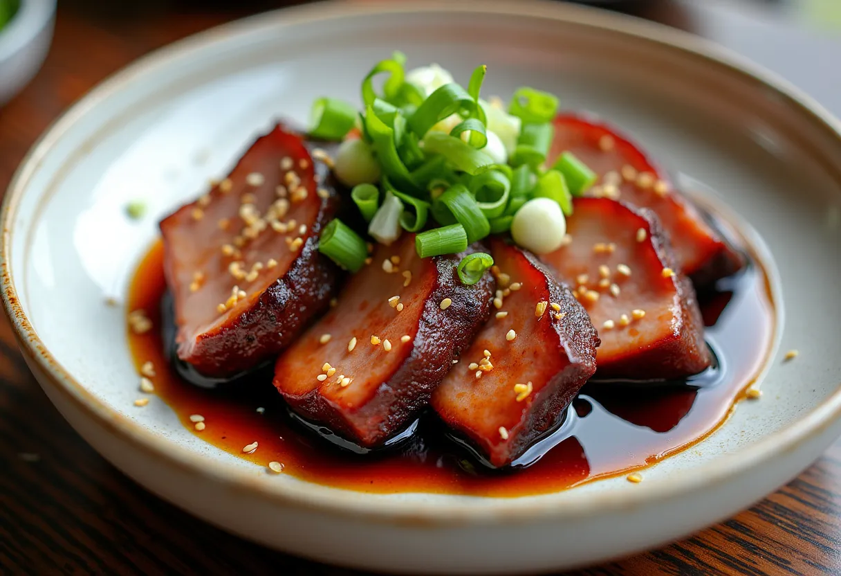 Kyoto Charred Kurobuta recipe image