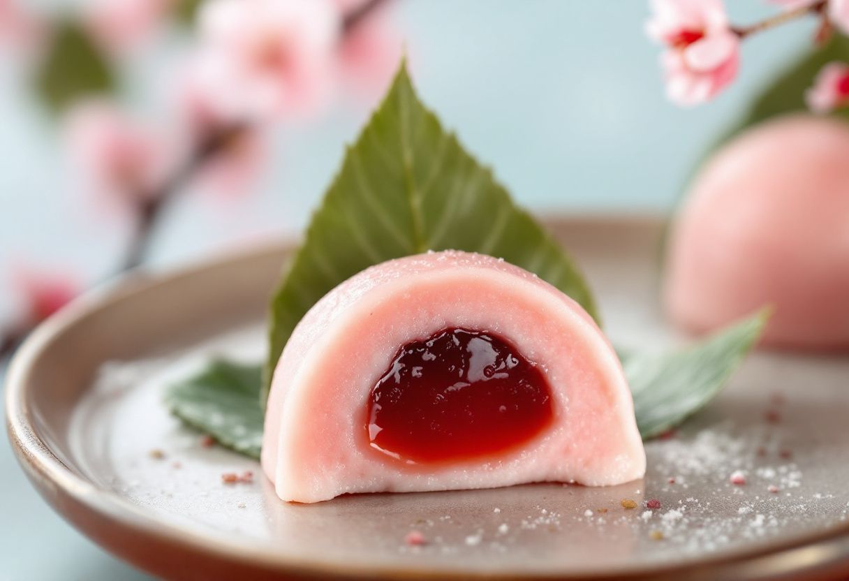 Kyoto Sakura Mochi recipe image