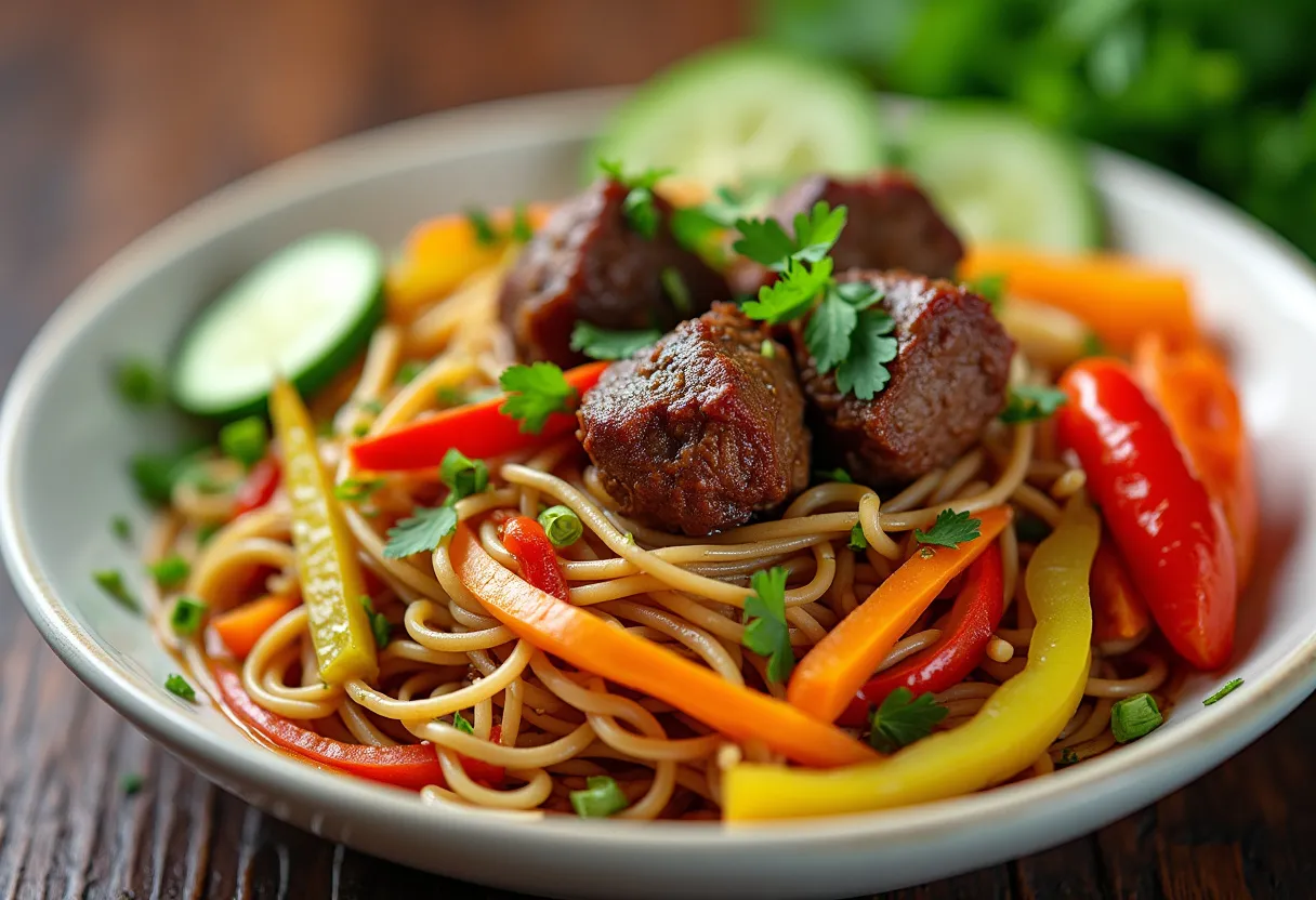 Lagman Noodles recipe image