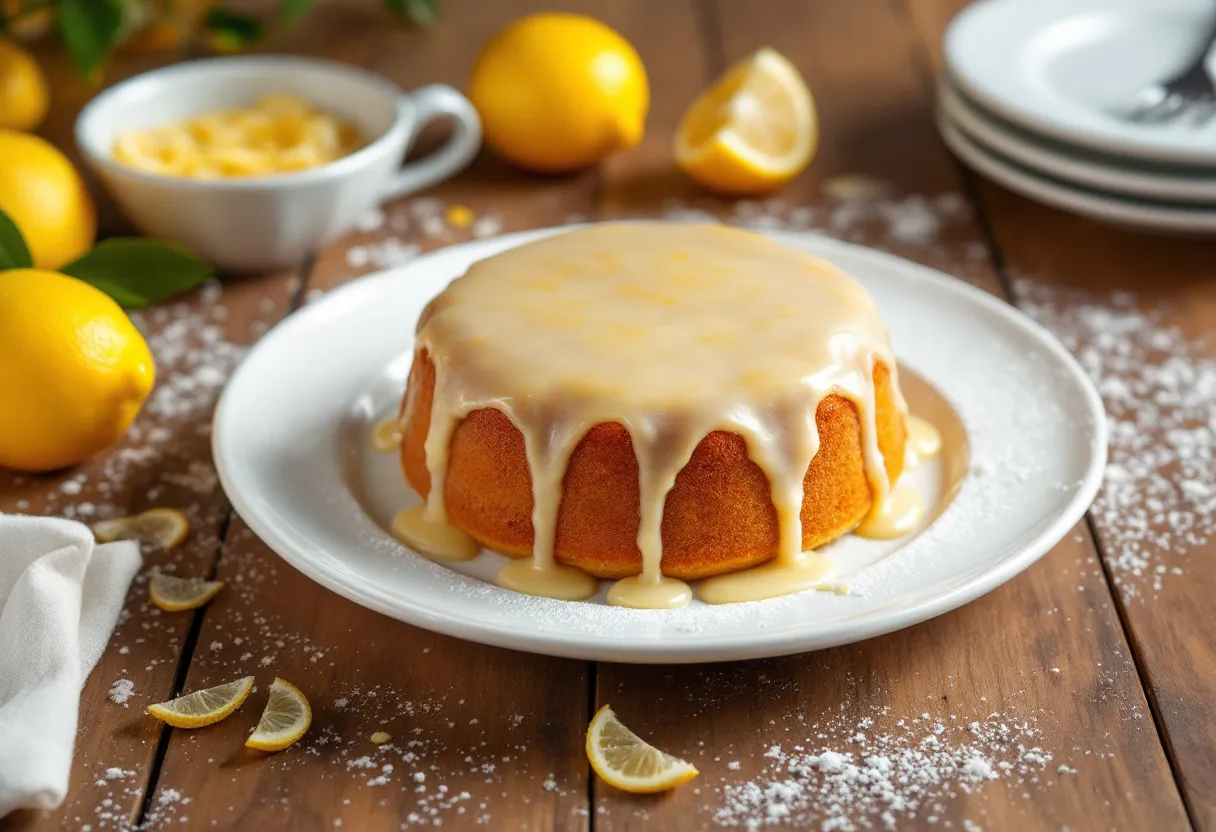 Lancashire Lemon Treat recipe image
