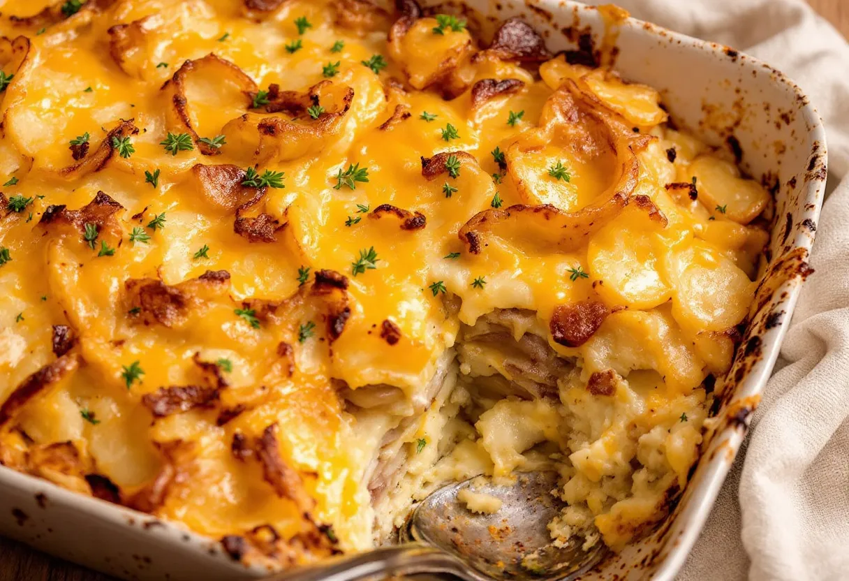 Lancashire Onion Bake recipe image