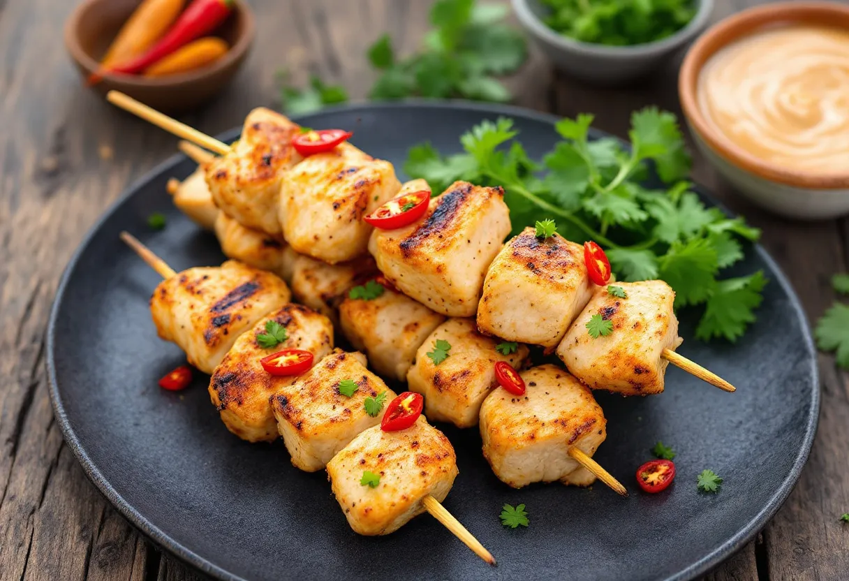 Lanna Herb Satay recipe image