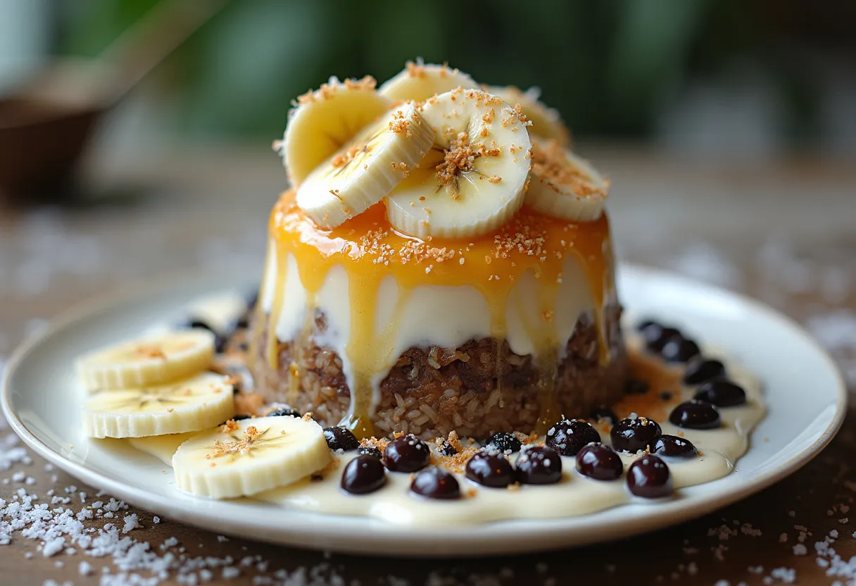 Lao Khao Niaw Dessert