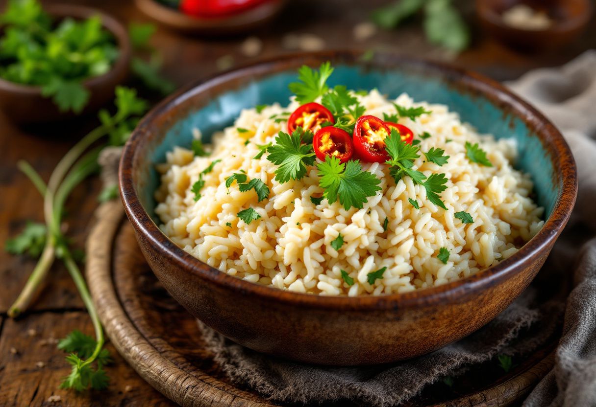 Laotian Flame Rice