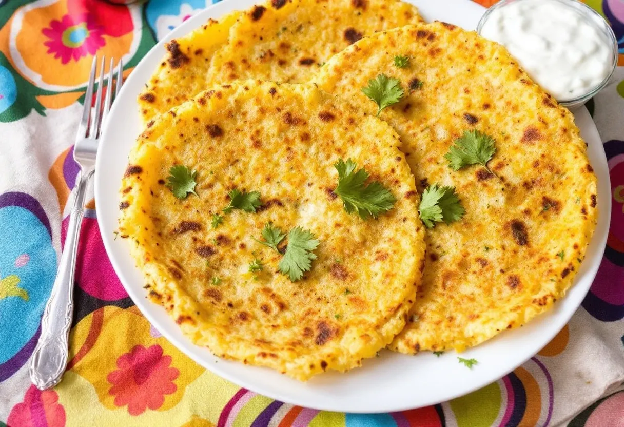 Lauki Ke Thepla recipe image