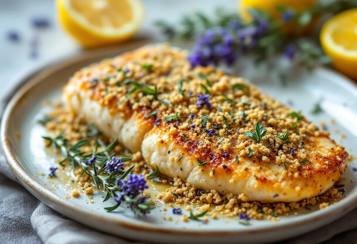 Lavender Herb Crust