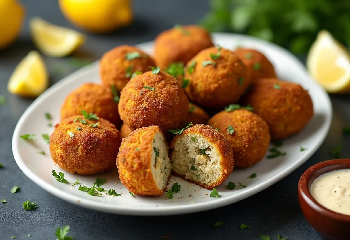 Lebanese Kibbeh Croquettes