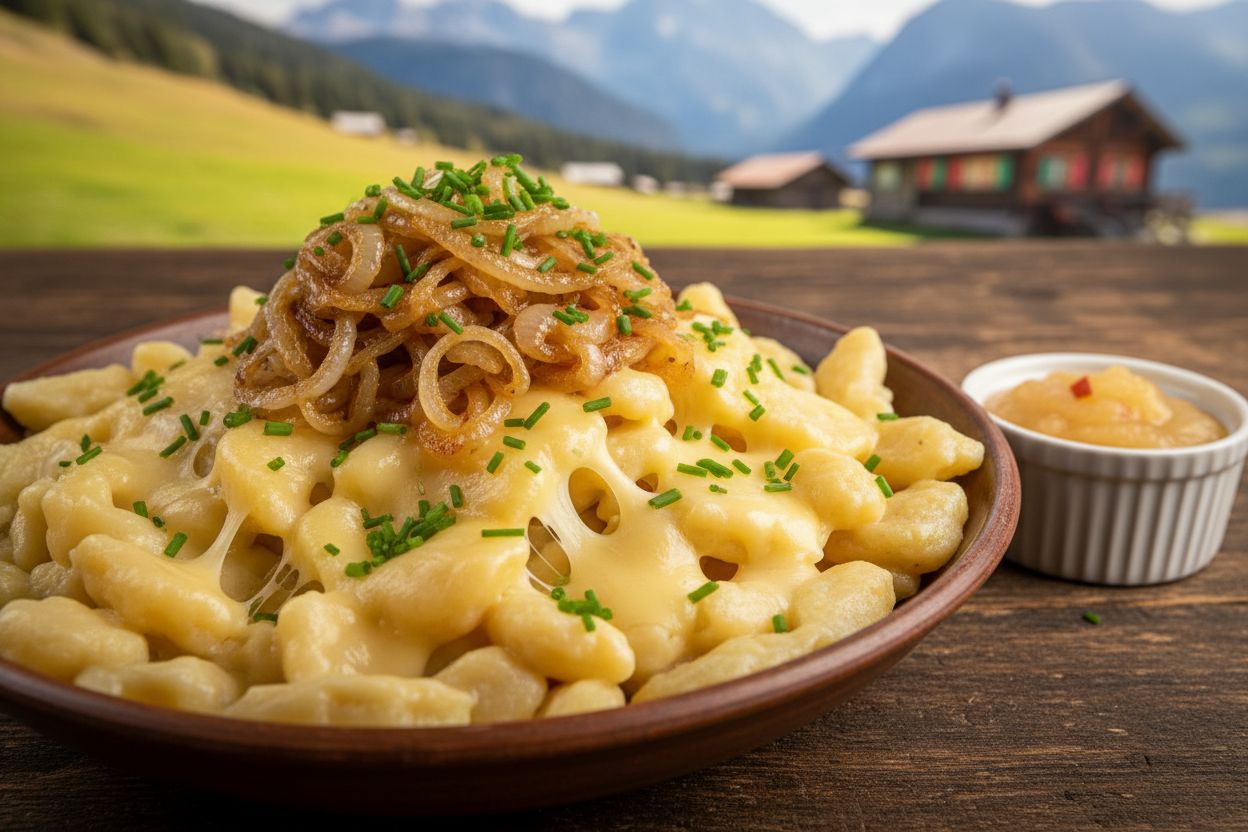 Liechtensteiner Käsknöpfle recipe image