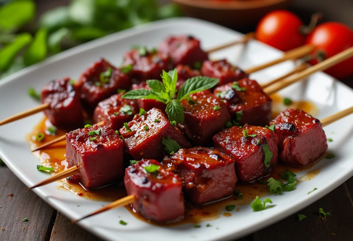 Limeno Ahumado Anticuchos recipe image