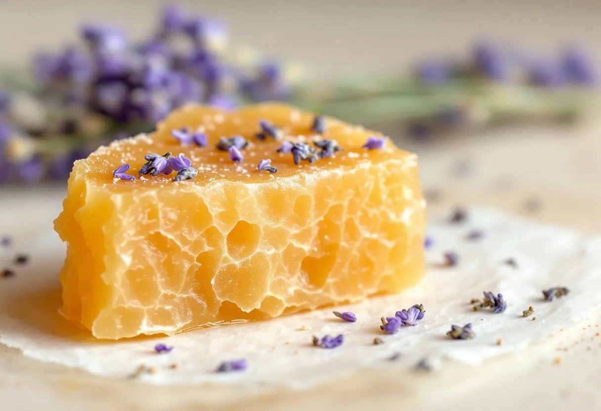 Limestone Lavender Honeycomb