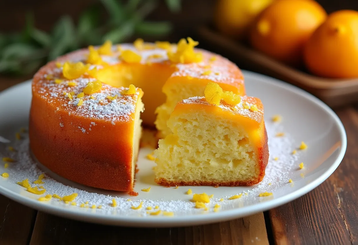 Lingnan Zest Cake recipe image