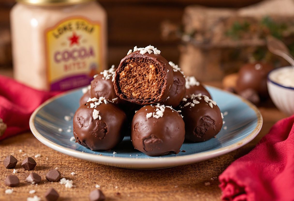 Lone Star Cocoa Bites recipe image