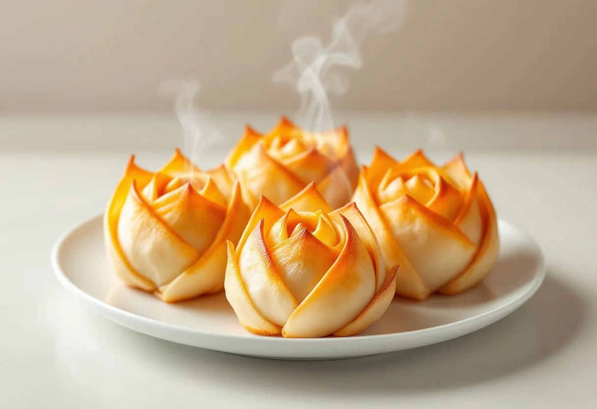 Lotus Blossom Rolls recipe image